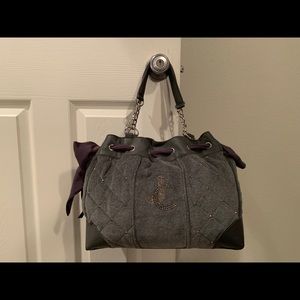 BRAND NEW Juicy Couture grey tote bag